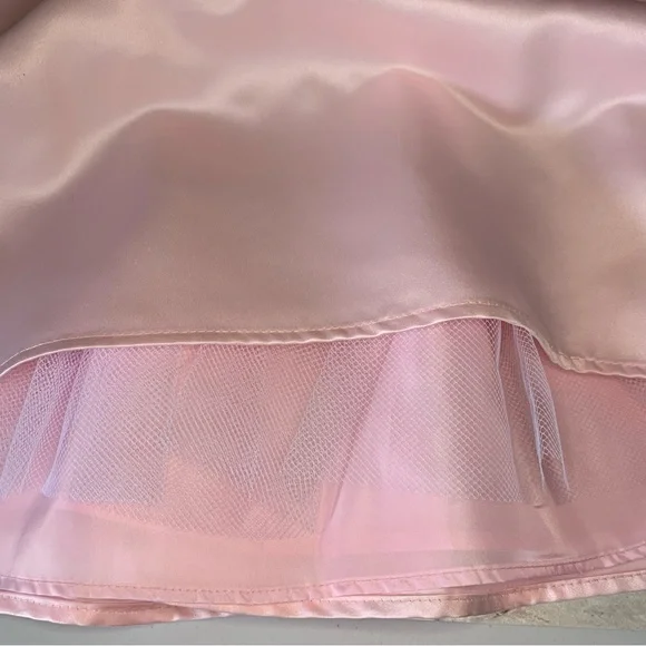 Brooke Lindsay Black Velvet and Pink Satin Party Dress ~ Girls 3T - Picture 4 of 6